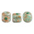 Minos Par Puca® 5 grams - Opaque Green Turquoise Tweedy - 2.5x3mm Cylinder