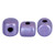 Minos Par Puca® 5 grams - Metallic Matte Purple - 2.5x3mm Cylinder