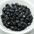 6mm Lentil (50 beads) Top-drilled Jet Czech Glass