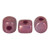 Minos Par Puca® 5 grams - Opaque Mix Amethyst Gold Ceramic Look - 2.5x3mm Cylinder