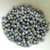 5 grams - Minos® par Puca® Paris Opaque Blue Green Spotted - Czech Glass