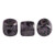 5 grams - Minos® par Puca® Paris Metallic Matte Violet Spotted - Czech Glass