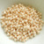 5 grams - Minos® par Puca® Paris Opaque Beige Ceramic Look - Czech Glass