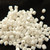 Minos Par Puca® 5 grams - Opaque White Ceramic Look - 2.5x3mm Cylinder Czech Glass Beads