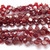 Two Hole Honeycomb Jewel Chisel Ruby Wine (30 Beads)