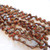 Two Hole Honeycomb (30 Beads) - Red Travertin - Czech Glass