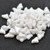 20 Beads - Helios® par Puca® Paris - Opaque White Ceramic Look - Czech Glass