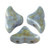 20 Beads - Helios® par Puca® Paris Opaque Blue Green Spotted - Czech Glass