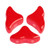 20 Beads - Helios® par Puca® Paris - Opaque Grenadine - Czech Glass