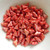 20 Beads - Helios® par Puca® Paris Opaque Coral Red Tweedy - Czech Glass