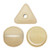 50 Beads - Ilos® par Puca® Paris - Opaque Beige Ceramic Look - Czech Glass