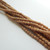 100 Beads - Firepolish 3mm Pacifica Macadamia - Czech Glass
