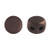 Kalos® par Puca® (50 beads) 2-Hole 4x3mm Drum Shape - Dark Bronze Matte - Czech Glass