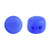 Kalos® par Puca® (50 beads) 2-Hole 4x3mm Drum Shape - Frost Royal Blue Matte - Czech Glass