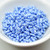 3x6mm Infinity, 40 Beads, Pastel Light Sapphire, Two Hole Czech Glass