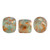 Minos Par Puca® 5 grams - Blue Green Opal Tweedy - 2.5x3mm Cylinder Czech Glass Beads