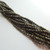 100 Beads - Firepolish 3mm Metallic Suede Gold - Czech Glass