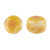 Kalos® par Puca® (50 beads) 2-Hole 4x3mm Drum Shape - Frost Anis Travertin - Czech Glass