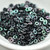 O Bead® 5 grams Jet Apricot Medium - Czech Glass Beads