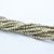 100 Beads - Fire Polished 3mm Sueded Gold Cloud Dream - Czech Glass