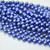 25 Beads - Top Hole Round 6mm Saturated Metallic Ultra Violet - Czech Glass