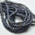 50 Bead - Fire Polish 3mm Etched Amber Purple Picasso, Czech Glass