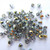 Firepolish 4mm Czech Glass Crystal Marea (100 beads)
