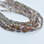 50 Beads - 5x3mm Pinch Crystal Pink Luster Czech Glass