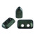 5 grams - Piros® par Puca® Paris - Metallic Matte Green Turquoise - Czech Glass