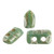 5 grams - Piros® par Puca® Paris - Opaque Green Turquoise New Picasso - Czech Glass