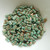 5 grams - Piros® par Puca® Paris Opaque Green Turquoise Tweedy - Czech Glass