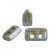 5 grams - Piros® par Puca® Paris - Opaque Blue Green Spotted - Czech Glass