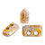 5 grams - Piros® par Puca® Paris - Opaque Mix Rose Gold Ceramic Look - Czech Glass