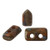 5 grams - Piros® par Puca® Paris Opaque Hyacinth Dark Travertin - Czech Glass