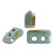 5 grams - Piros® par Puca® Paris Opaque Mix Blue Green Ceramic Look - Czech Glass