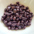 Samos® par Puca® (20 beads) 2-Hole 7x5mm Oval - Metallic Matte Violet Spotted