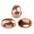 Samos® par Puca® (20 beads) 2-Hole 7x5mm Oval Full Capri Gold