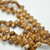 Silky Beads 5mm Ivory Travertin , 40 Beads Czech Glass