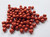Firepolish 4mm (100 beads) Czech Matte Metallic Lava Czech Glass Beads