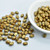 Samos® par Puca® (20 beads) 2-Hole 7x5mm Oval - Opaque Hyacinth Gold Spotted