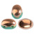 Samos® par Puca® (20 beads) 2-Hole 7x5mm Oval - Opaque Green Turquoise Capri Gold
