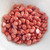 Samos® par Puca® (20 beads) 2-Hole 7x5mm Oval -Opaque Coral Red Tweedy - Czech Glass