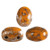 Samos® par Puca® (20 beads) 2-Hole 7x5mm Oval - Opaque Hyacinth New Picasso