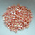 Half Tila Two Hole Beads Semi-Matte Opaque Salmon 5 Grams Miyuki Glass Beads No. 596