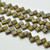 Silky Beads 6mm Opaque Green Picasso, 40 Beads Czech Glass