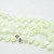 Silky Beads 6mm Milky Jonquil AB, 40 Beads Czech Glass