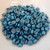 4x2mm Teacup 10 grams Beads - Saturated Metallic Quetzal Green - Czech Glass Beads