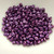 2x5mm SuperDuo Beads Metalust Purple 10 grams Czech Glass