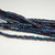 50 Beads - 4mm Fire Polished Round Matte Iris Blue, Czech Glass