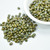2x5mm SuperDuo Beads - Green Nebula - 10 grams Czech Glass